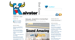 Desktop Screenshot of kalvster.com